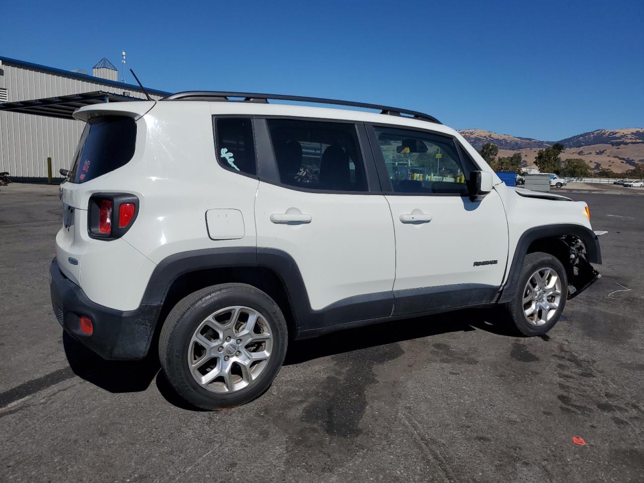 2017 Jeep Renegade VIN ZACCJBBB5HPG64482 Copart auction photo, undercarriage / front end damage thumbnail 3
