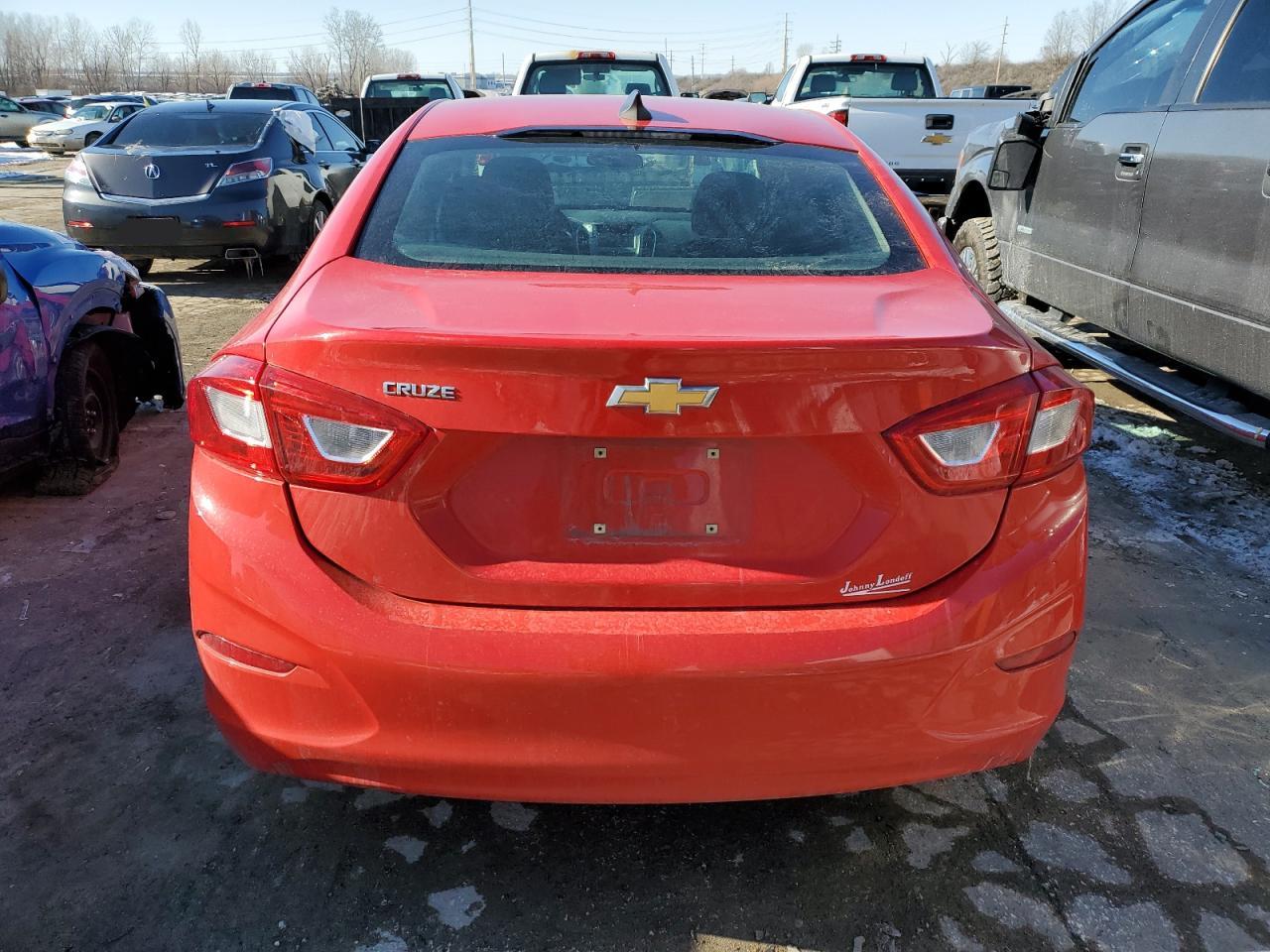 2016 Chevrolet Cruze VIN 1G1BB5SM8G7327014 Copart auction photo, front end damage thumbnail 6