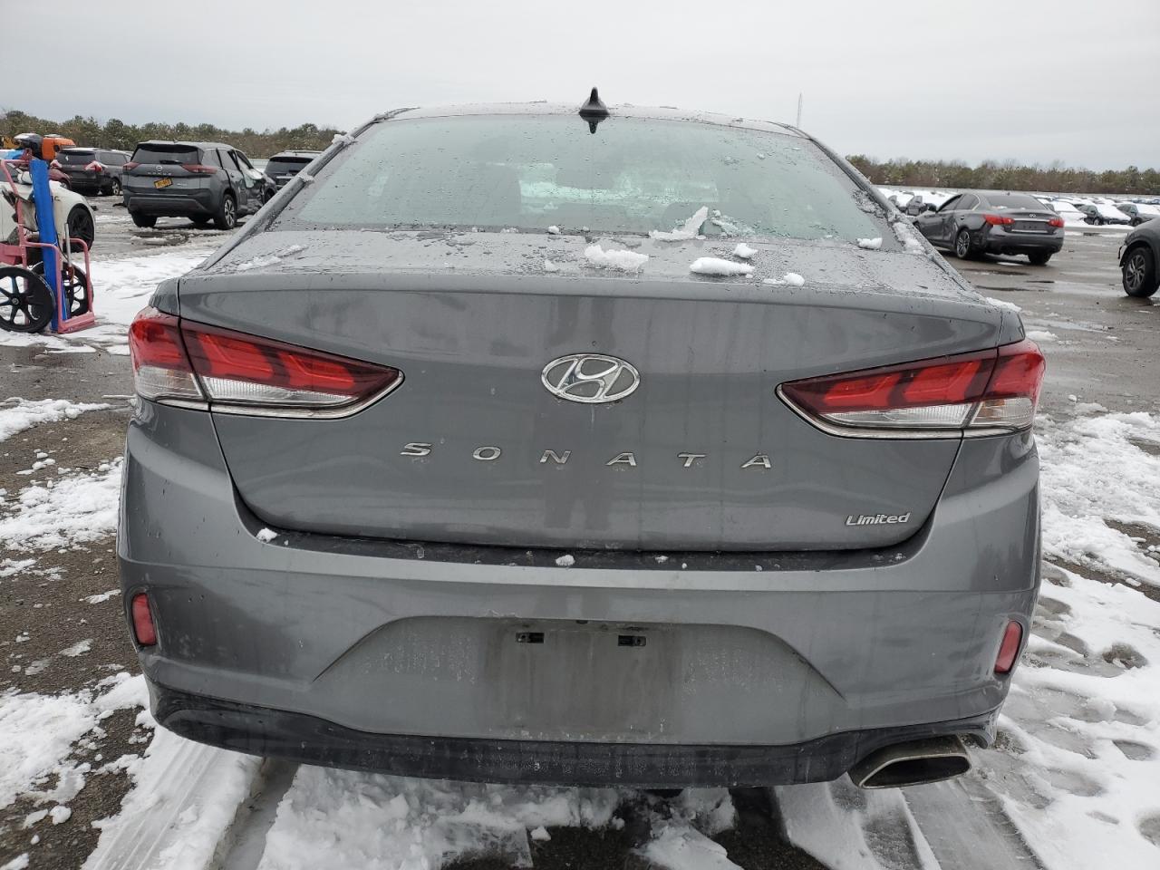 2019 Hyundai Sonata VIN 5NPE34AF0KH814288 Copart auction photo, front end / minor dent/scratches damage thumbnail 6