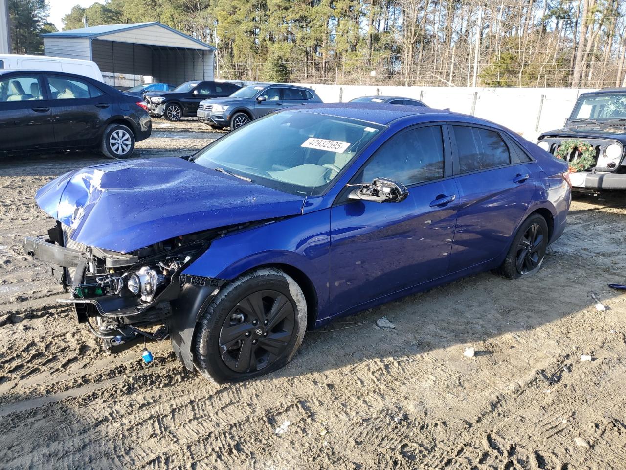 2022 Hyundai Elantra VIN KMHLS4AG7NU282904