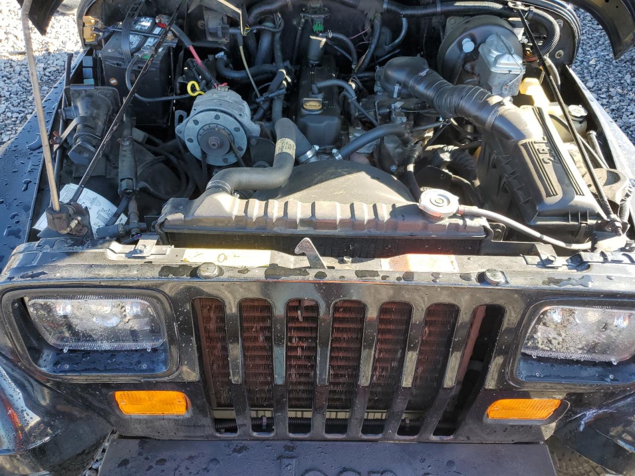 1989 Jeep Wrangler VIN 2J4FY19E9KJ162797 Copart auction photo, rear end damage thumbnail 11