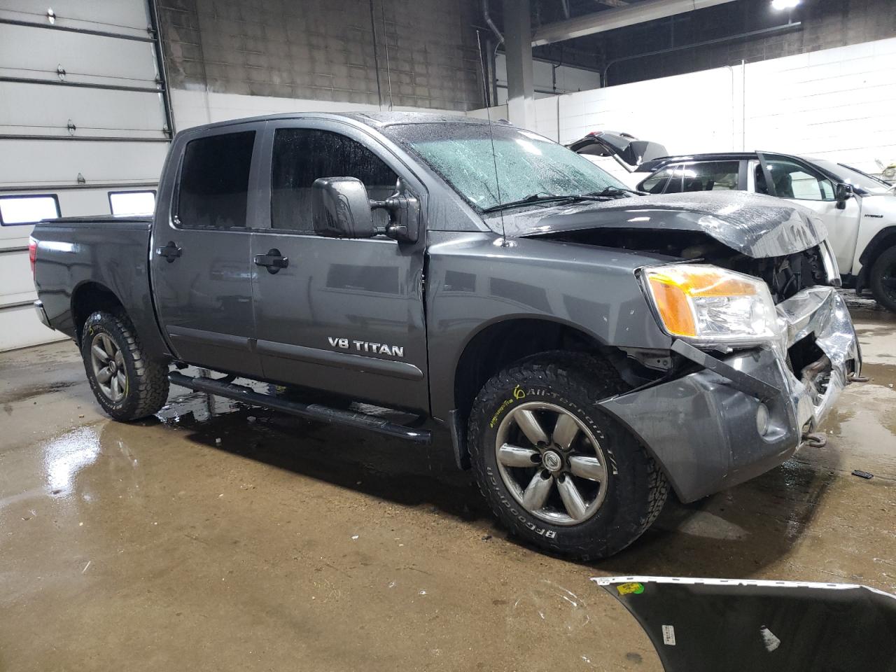 2011 Nissan Titan VIN 1N6AA0EC3BN326740 Copart auction photo, front end damage thumbnail 4