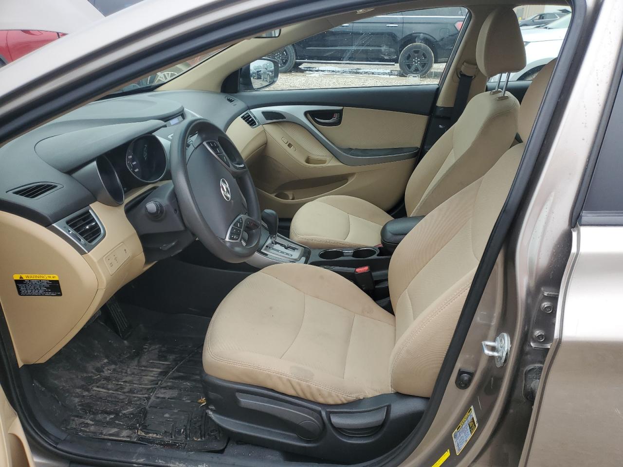 2013 Hyundai Elantra VIN 5NPDH4AE1DH290964 Copart auction photo, rear end damage thumbnail 7