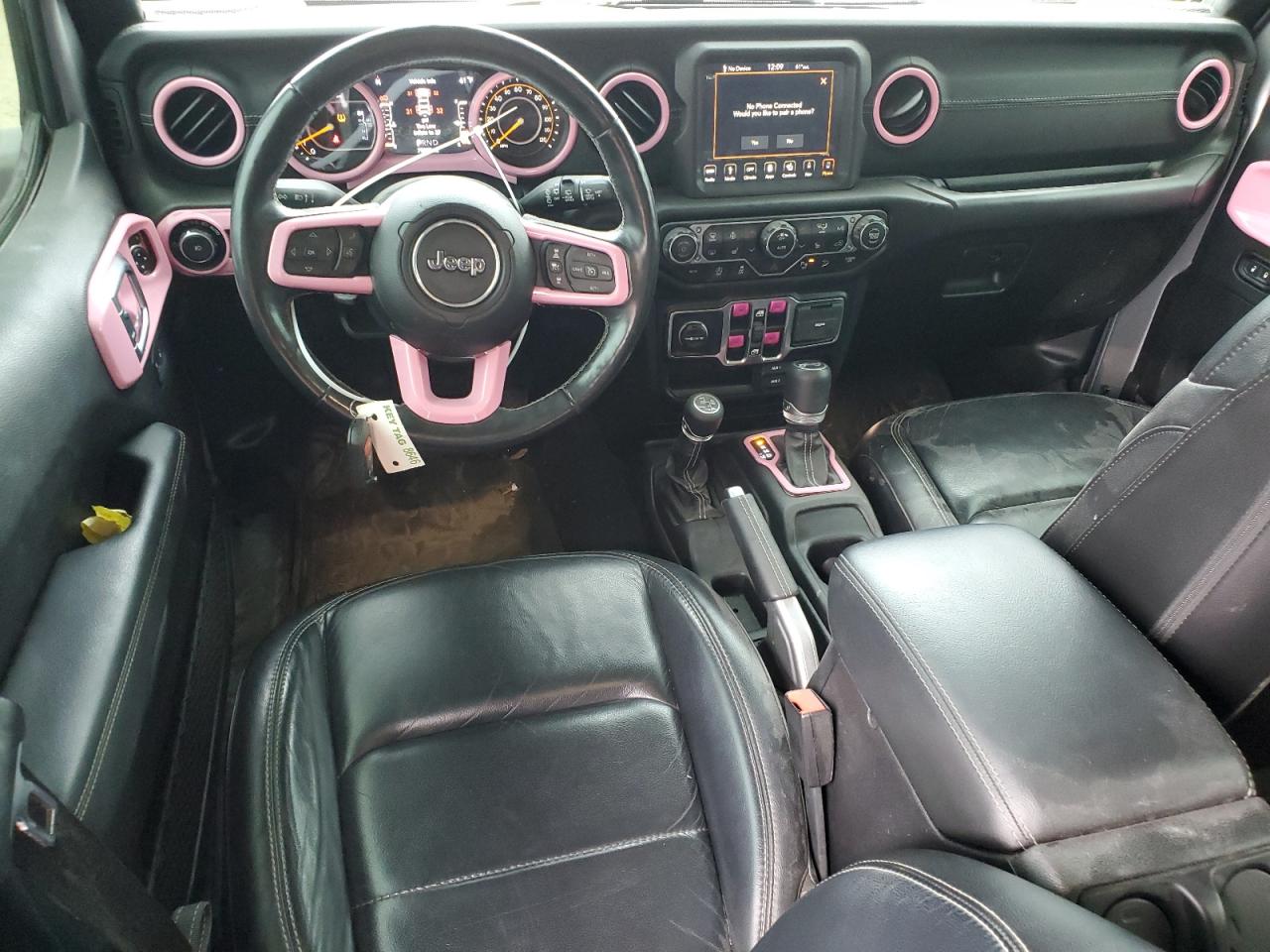 2019 Jeep Wrangler VIN 1C4HJXEG6KW544758 Copart auction photo, rear end / minor dent/scratches damage thumbnail 8