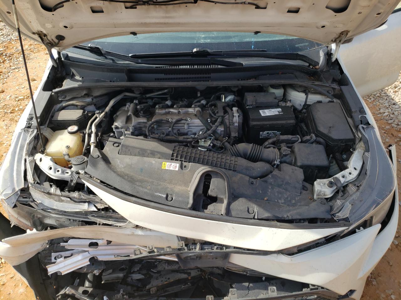 2020 Toyota Corolla VIN JTDEPRAEXLJ011554 Copart auction photo, front end damage thumbnail 13