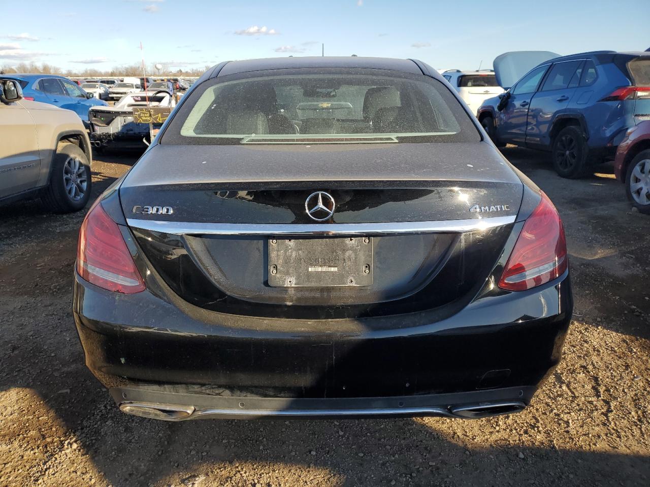 2016 Mercedes-Benz C-klasse VIN 55SWF4KB0GU136668 Copart auction photo, side damage thumbnail 6