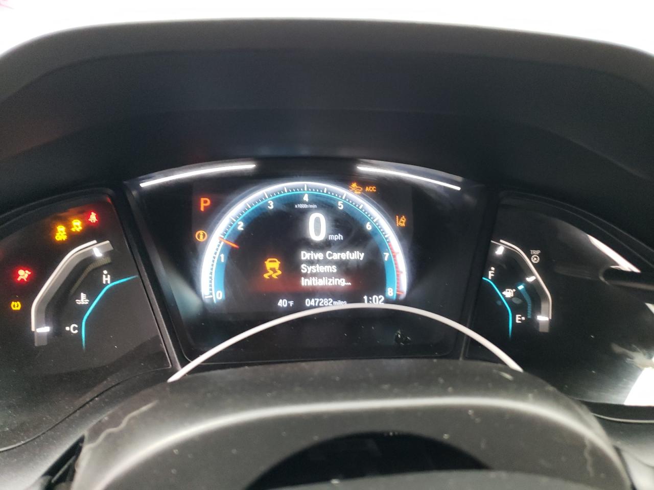 2019 Honda Civic VIN 2HGFC2F63KH572494 Copart auction photo, rear end / front end damage thumbnail 9