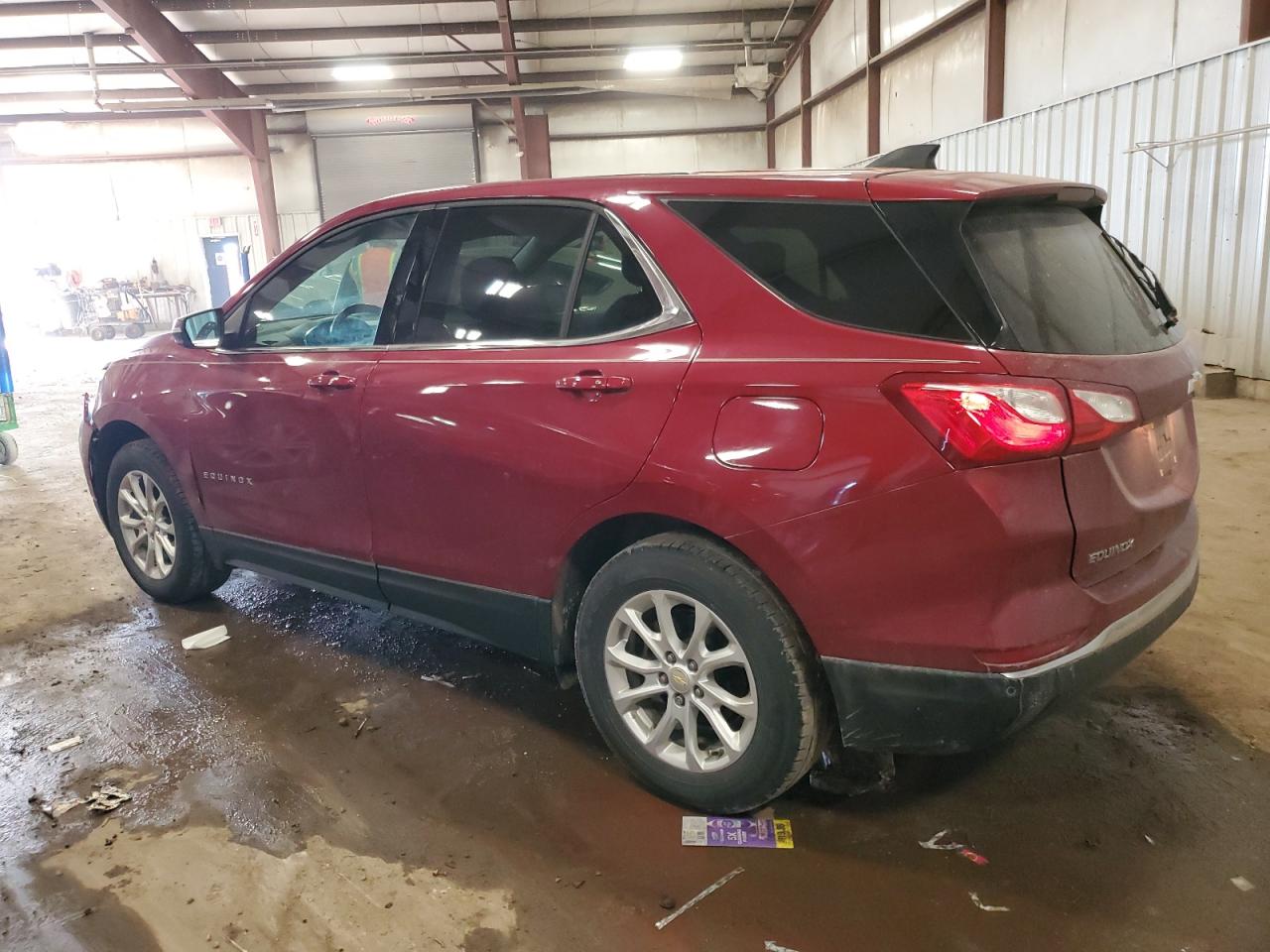 2018 Chevrolet Equinox VIN 3GNAXJEV8JL375379 Copart auction photo, front end / side damage thumbnail 2