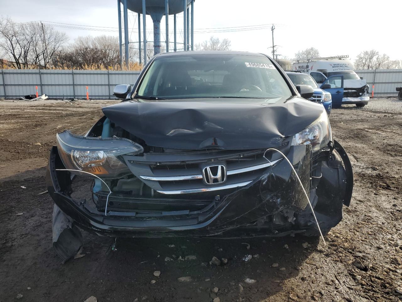 2012 Honda CR-V VIN 5J6RM4H53CL059589 Copart auction photo, front end damage thumbnail 5