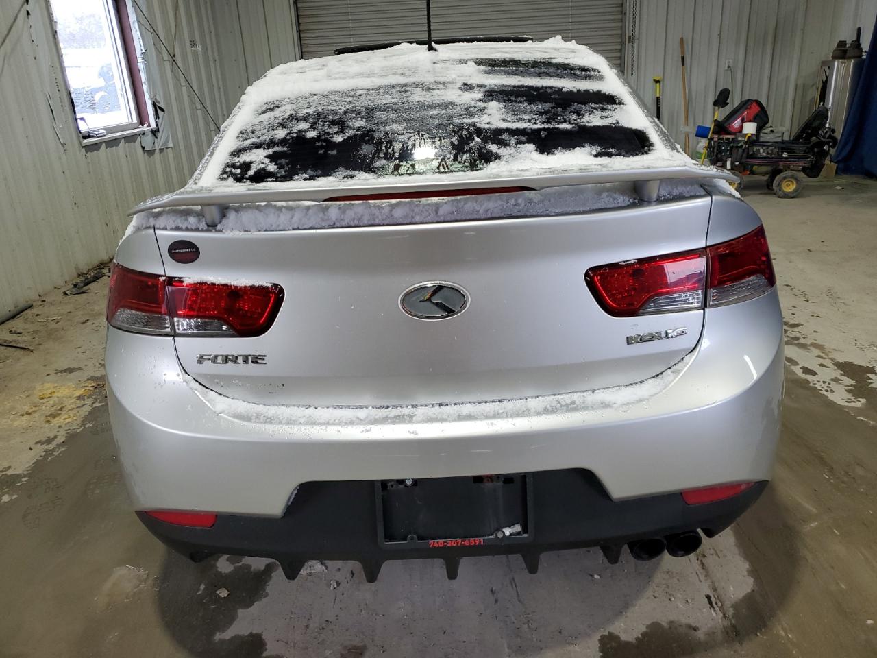 2012 KIA Forte VIN KNAFU6A25C5592436 Copart auction photo, water/flood damage thumbnail 6