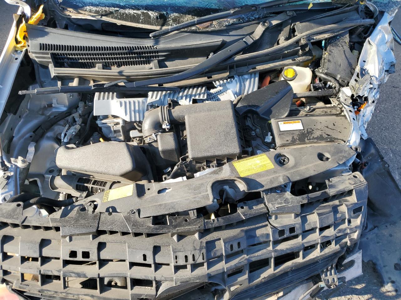 2013 Toyota Prius VIN JTDKN3DU3D5635277 Copart auction photo, all over damage thumbnail 11