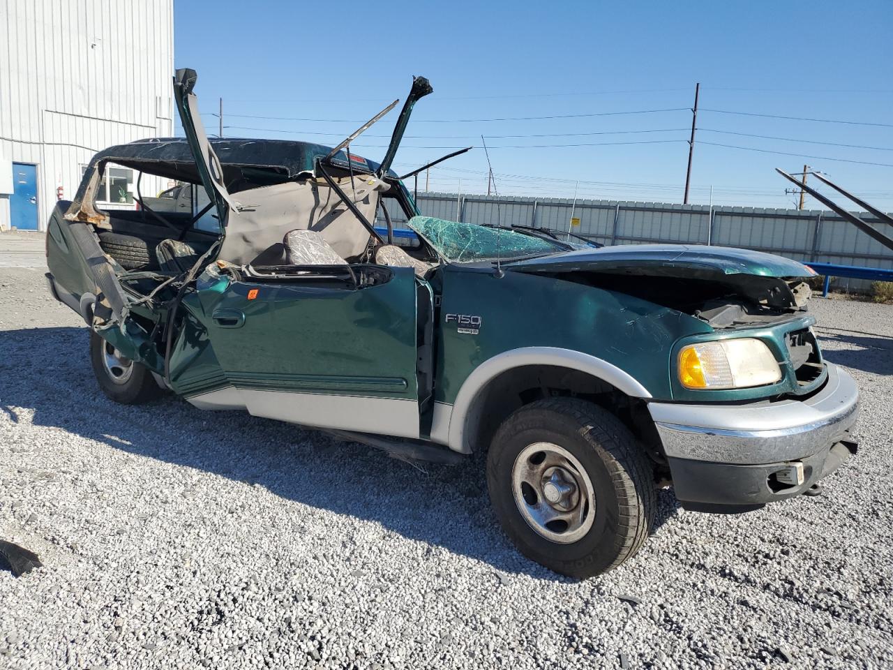 1999 Ford F-150 VIN 1FTRX18L8XKB11773 Copart auction photo, all over damage thumbnail 4