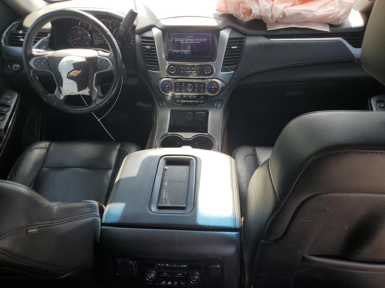 2015 Chevrolet Tahoe VIN 1GNSKBKC0FR524122 Copart auction photo, front end damage thumbnail 8