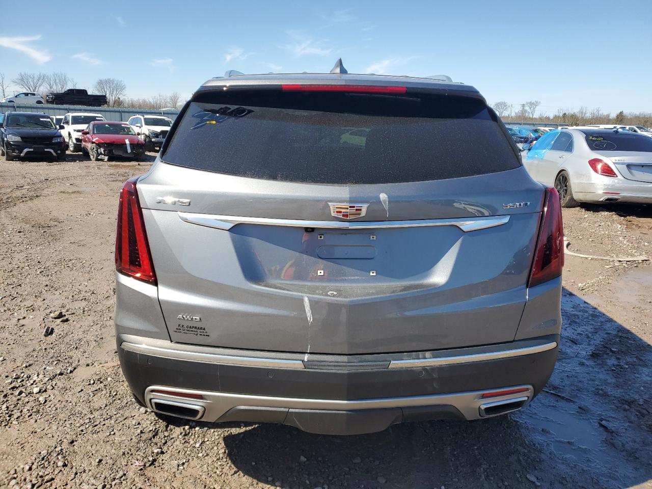 2022 Cadillac XT5 VIN 1GYKNDR44NZ138564 Copart auction photo, front end damage thumbnail 6