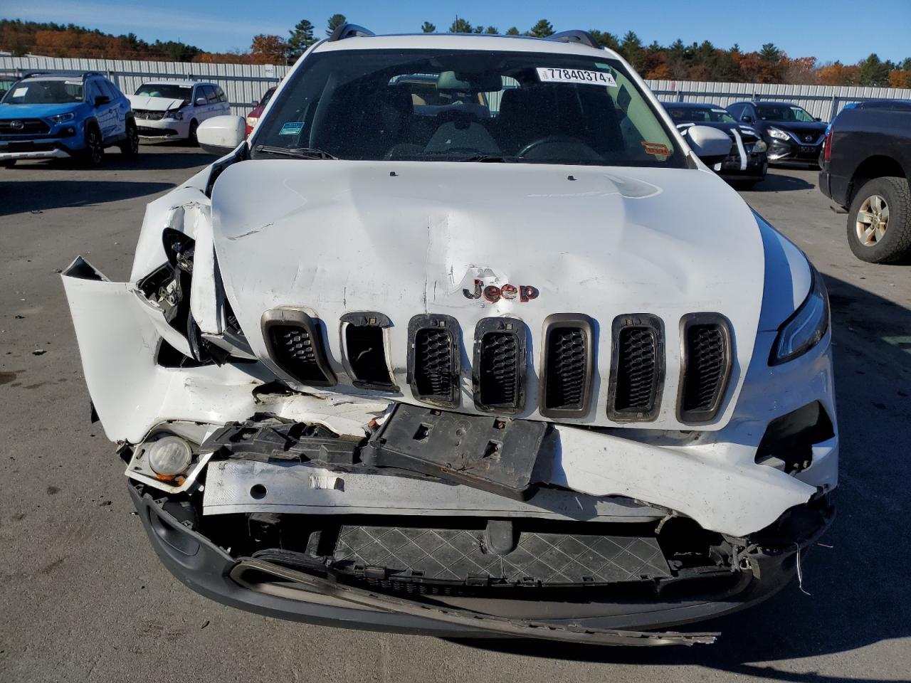 2016 Jeep Grand Cherokee VIN 1C4PJMCB1GW267865 Copart auction photo, front end / rear end damage thumbnail 5