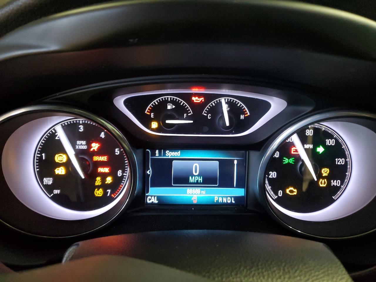 2019 Buick Envision VIN LRBFXCSA9KD042965 Copart auction photo, front end / mechanical damage thumbnail 9
