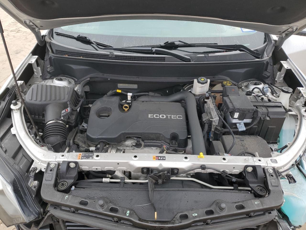 2020 Chevrolet Equinox VIN 3GNAXJEV3LS555121 Copart auction photo, rear end / front end damage thumbnail 12