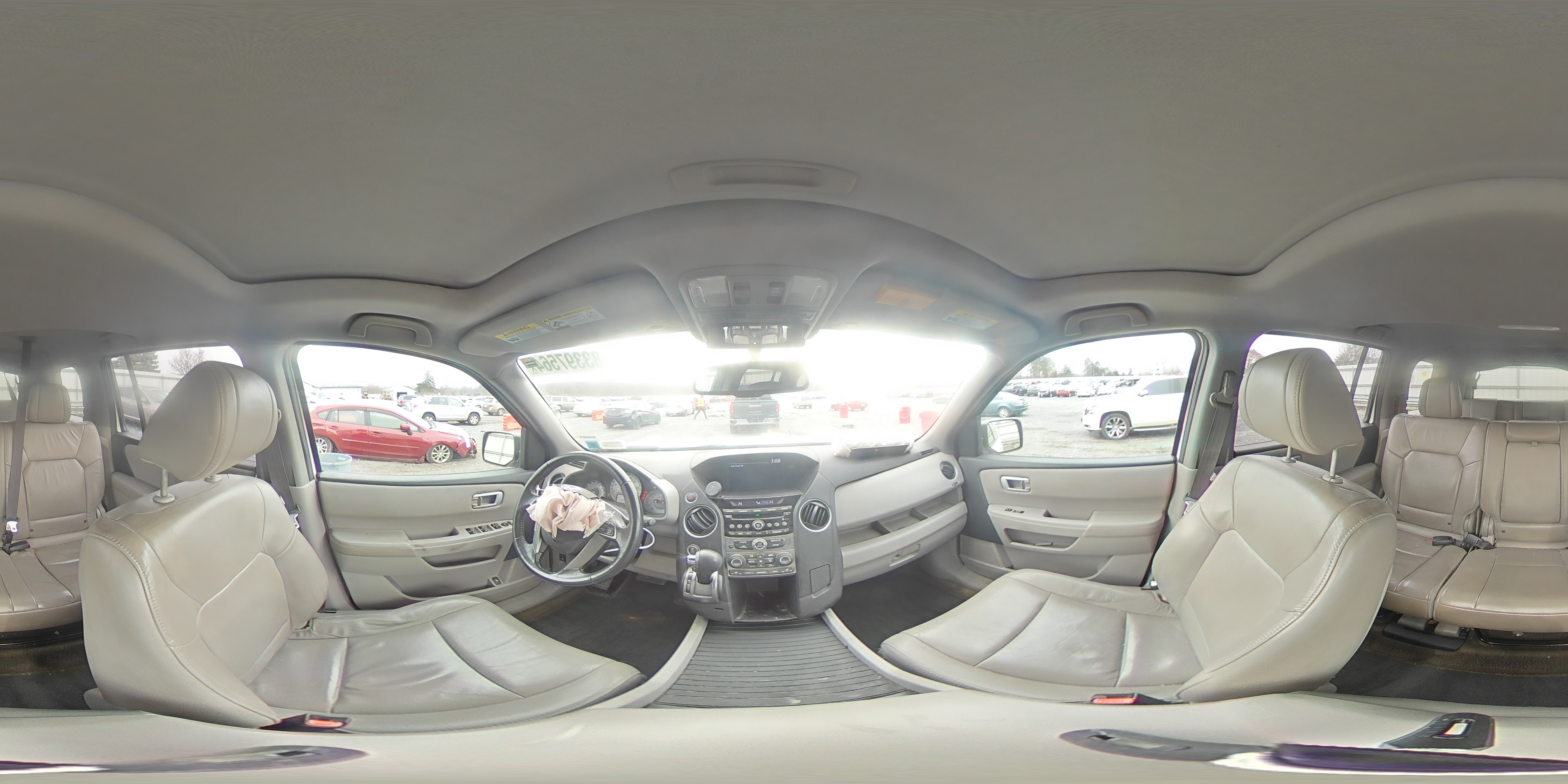 2015 Honda Pilot VIN 5FNYF4H51FB046309 Copart auction photo, front end / minor dent/scratches damage thumbnail 14