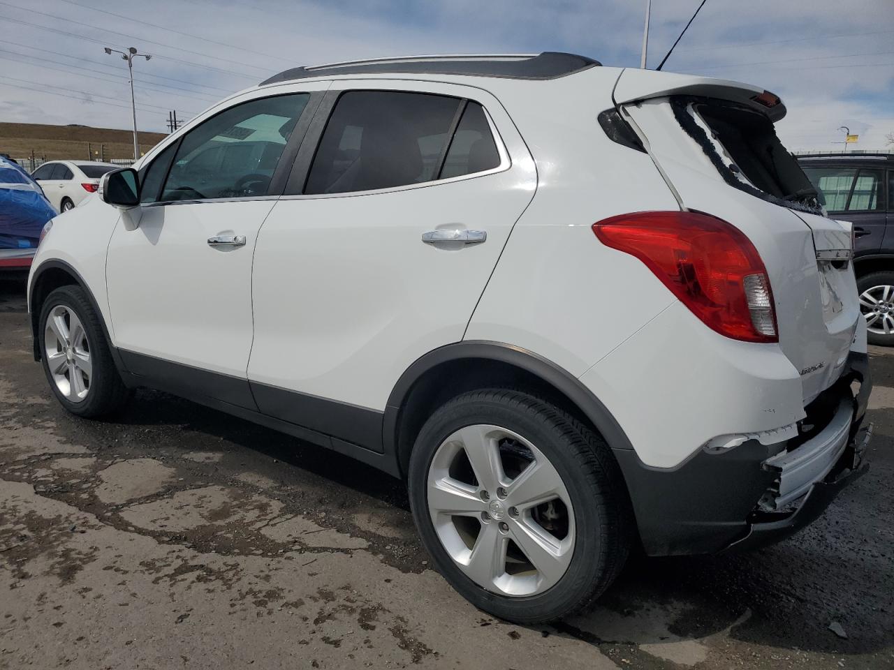 2016 Buick Encore VIN KL4CJESB9GB573655 Copart auction photo, rear end / front end damage thumbnail 2