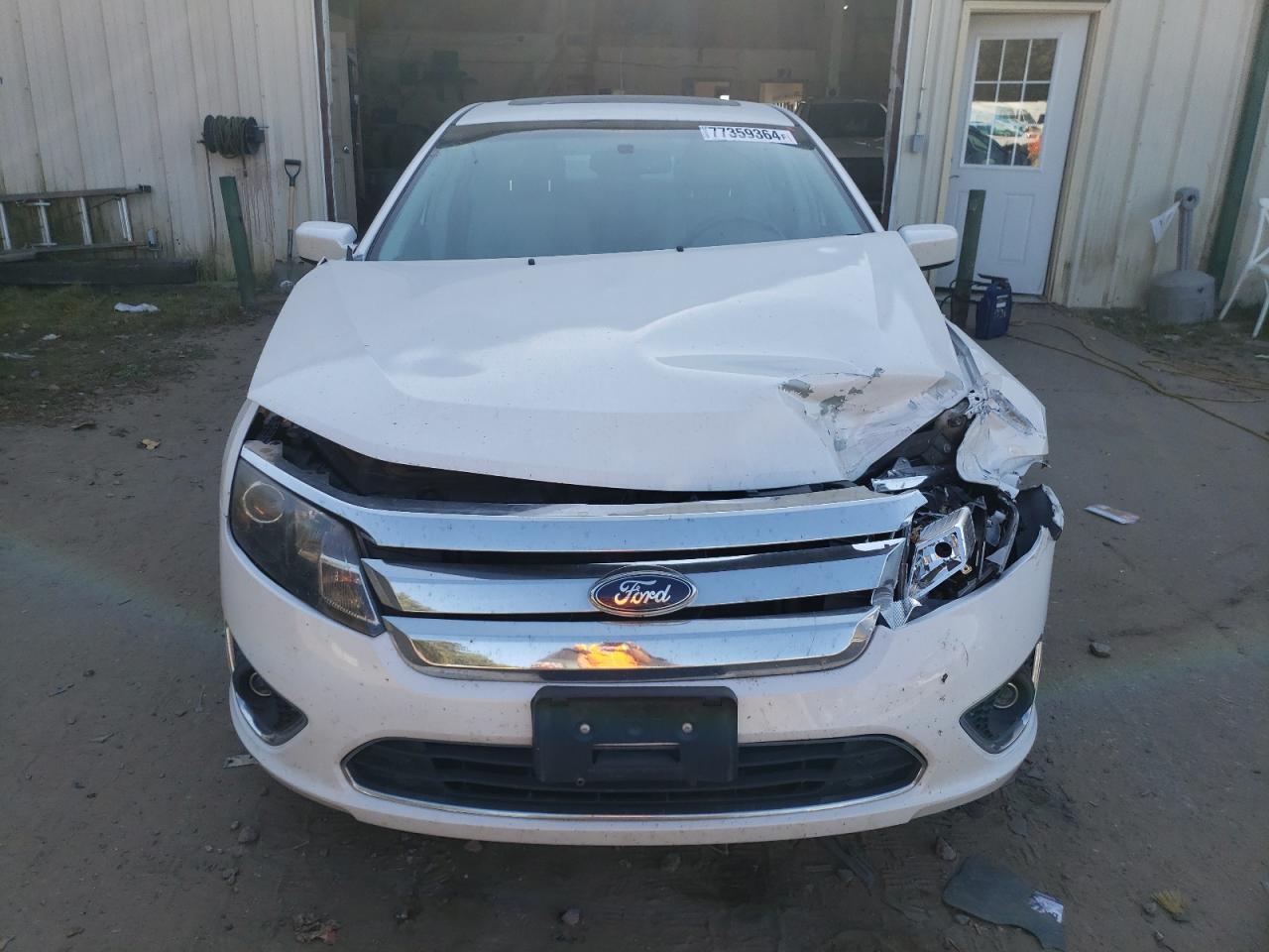 2010 Ford Fusion VIN 3FAHP0JA9AR309754 Copart auction photo, front end damage thumbnail 5