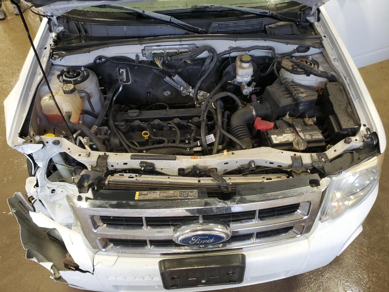 2011 Ford Escape VIN 1FMCU9D72BKB34301 Copart auction photo, front end damage thumbnail 12