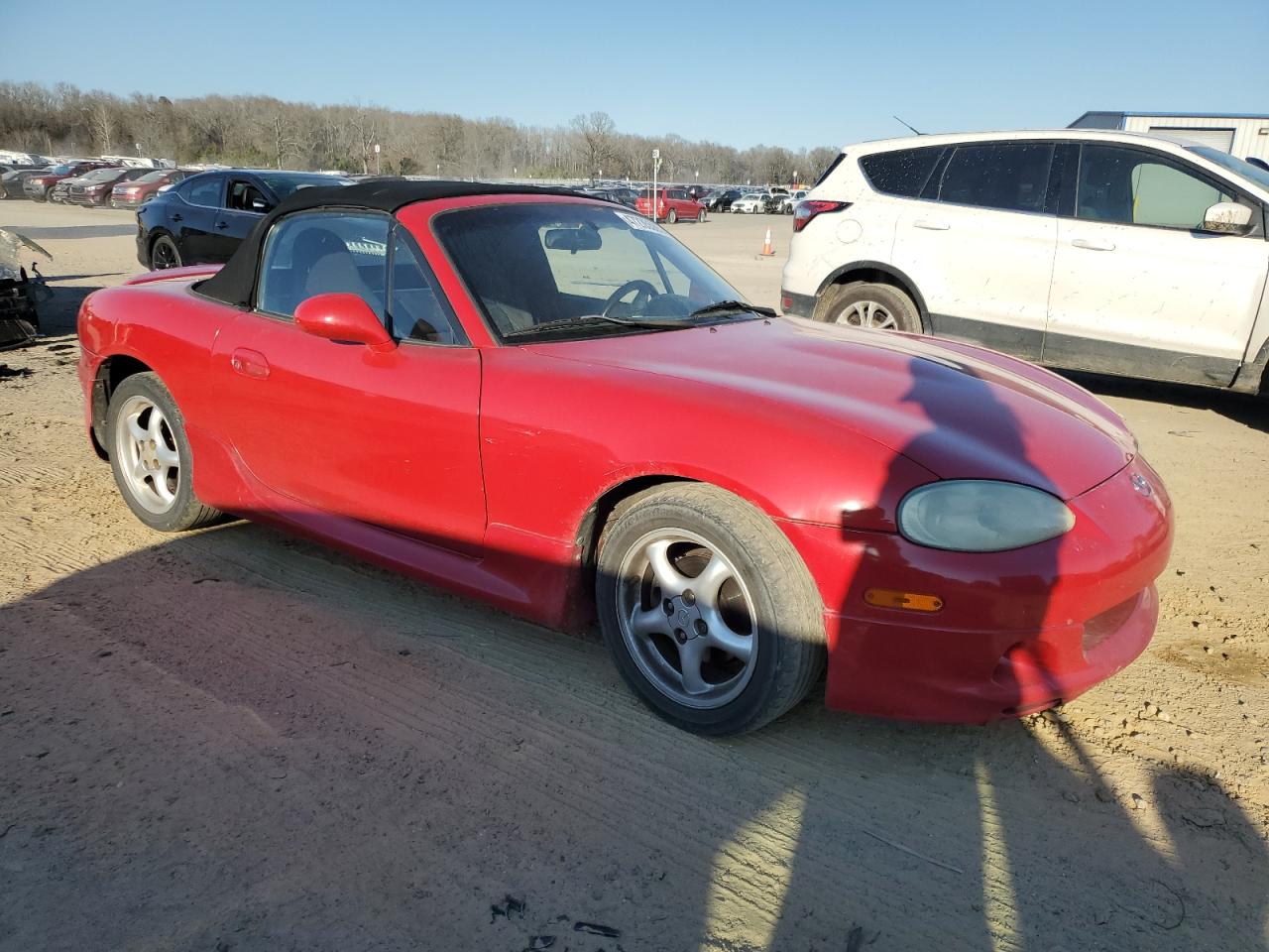 2002 Mazda MX-5 VIN JM1NB353720233560 Copart auction photo, rear end / minor dent/scratches damage thumbnail 4