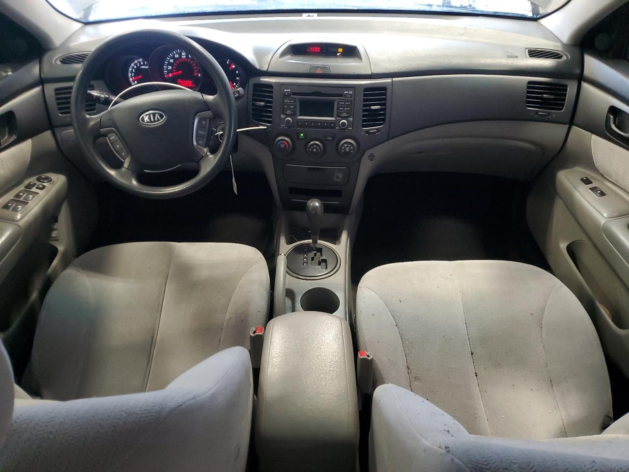 2009 KIA Optima VIN KNAGE228095360090 Copart auction photo, front end damage thumbnail 8