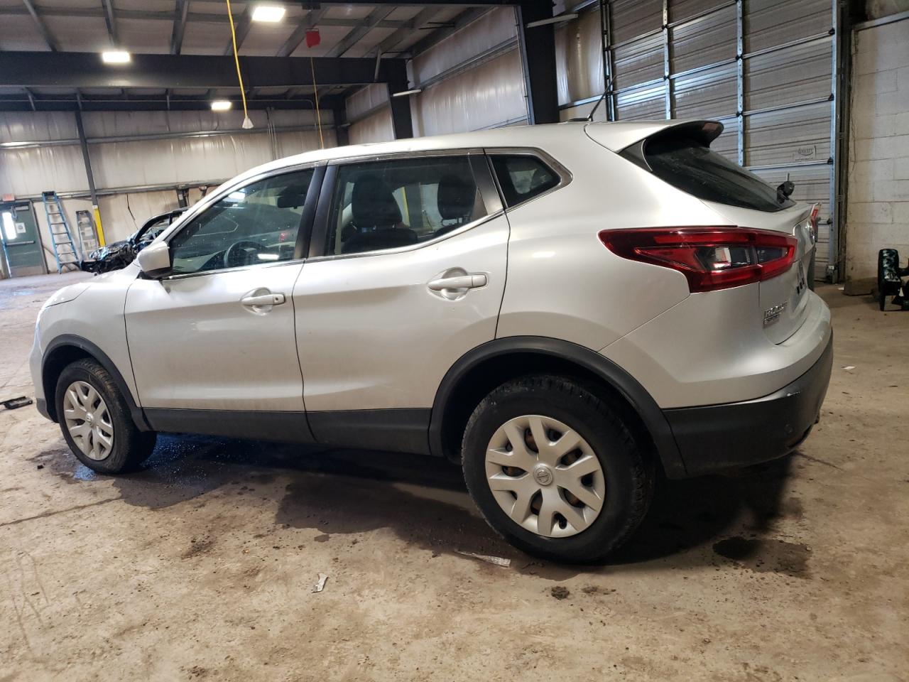 2020 Nissan Rogue VIN JN1BJ1CV9LW544715 Copart auction photo, side / front end damage thumbnail 2