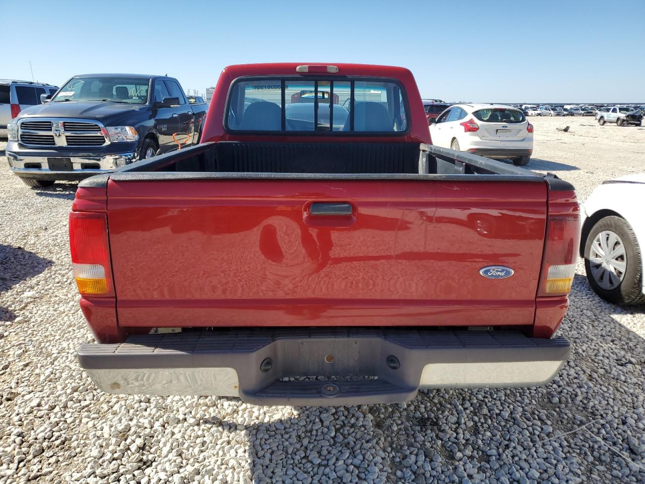 1997 Ford Ranger VIN 1FTCR10AXVPB28908 Copart auction photo, minor dent/scratches damage thumbnail 6