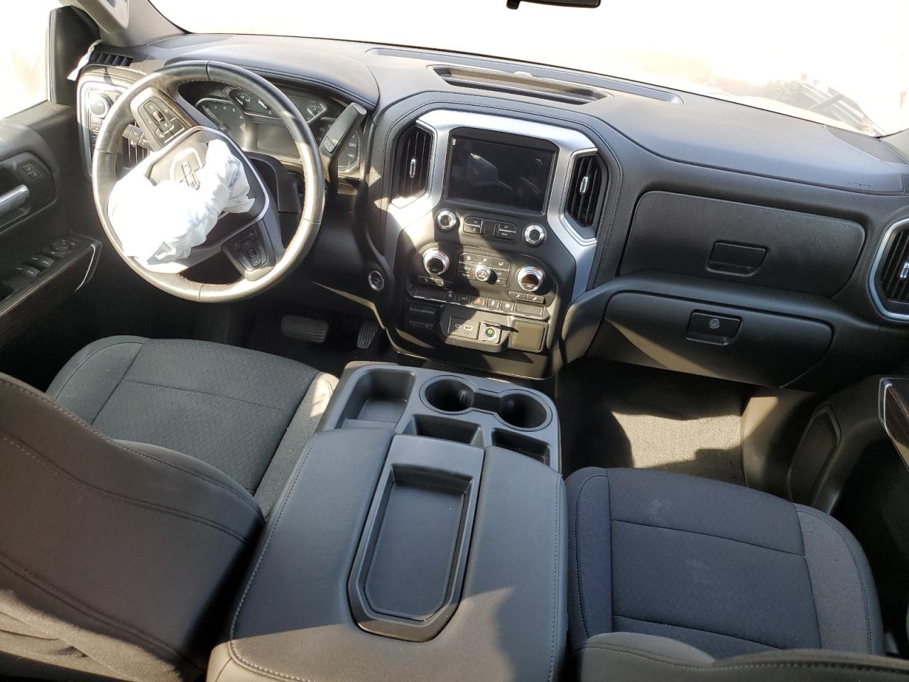 2021 GMC Sierra VIN 1GTR9BEDXMZ205427 Copart auction photo, front end / undercarriage damage thumbnail 8