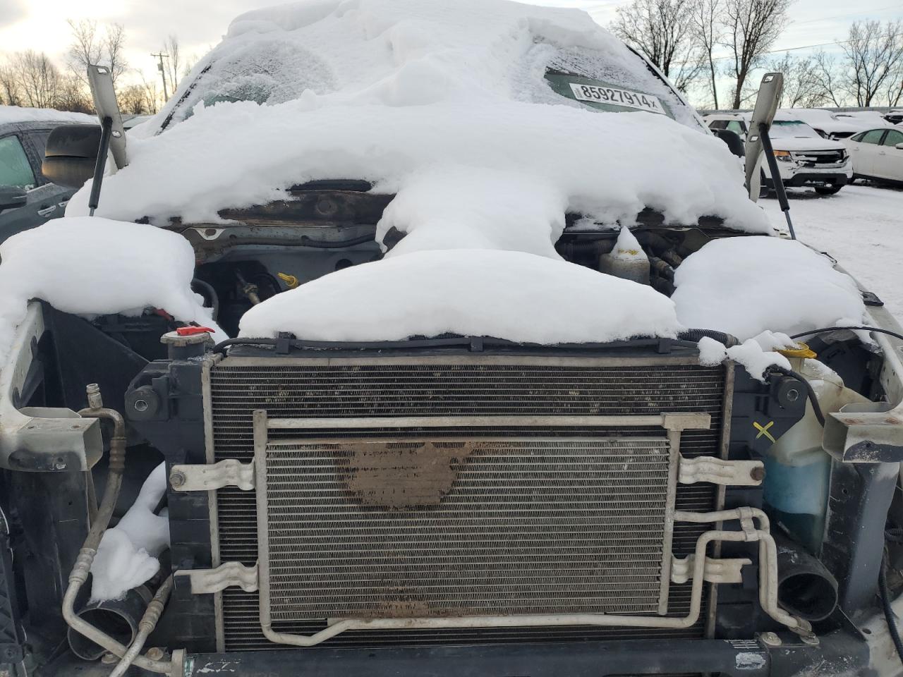 2006 Dodge RAM VIN 3D7KS28C76G107344 Copart auction photo, front end damage thumbnail 11