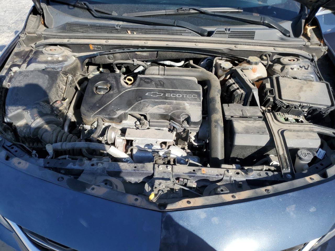2017 Chevrolet Malibu VIN 1G1ZE5ST1HF122445 Copart auction photo, mechanical / side damage thumbnail 11