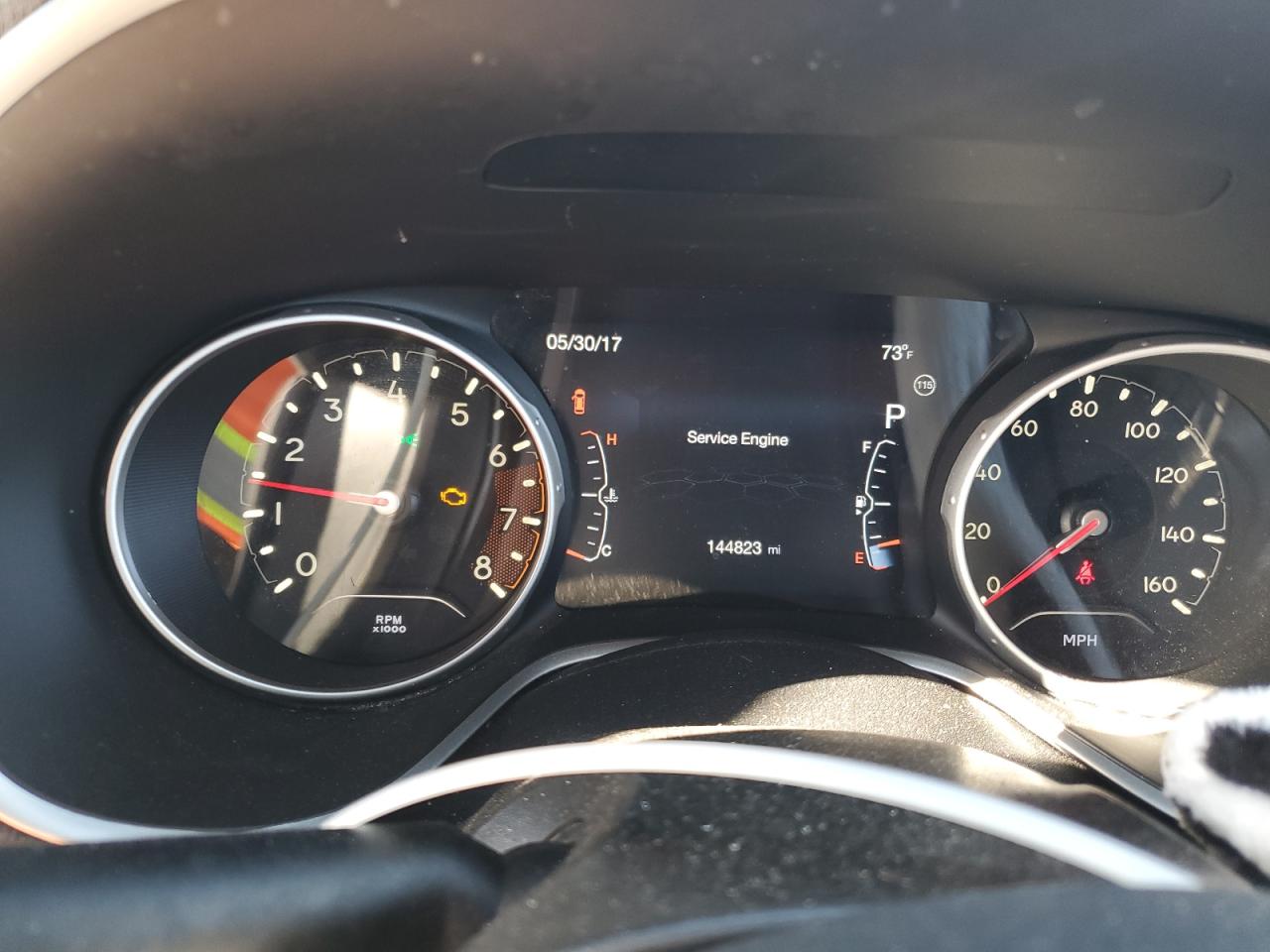 2018 Jeep Compass VIN 3C4NJCAB7JT250795 Copart auction photo, front end / rear end damage thumbnail 9