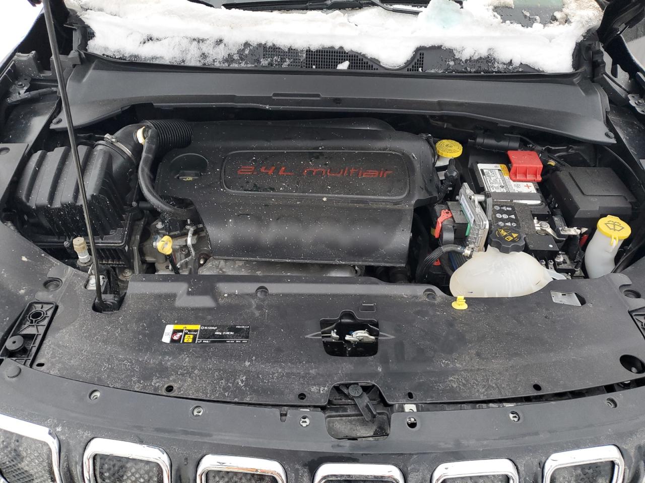 2022 Jeep Compass VIN 3C4NJDBB0NT215834 Copart auction photo, all over damage thumbnail 14