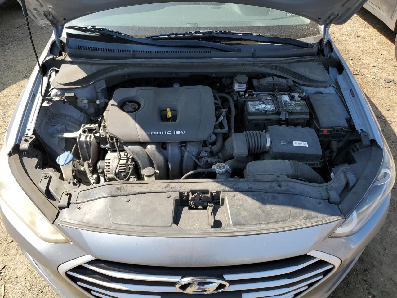 2017 Hyundai Elantra VIN 5NPD84LF3HH017942 Copart auction photo, rear end damage thumbnail 13