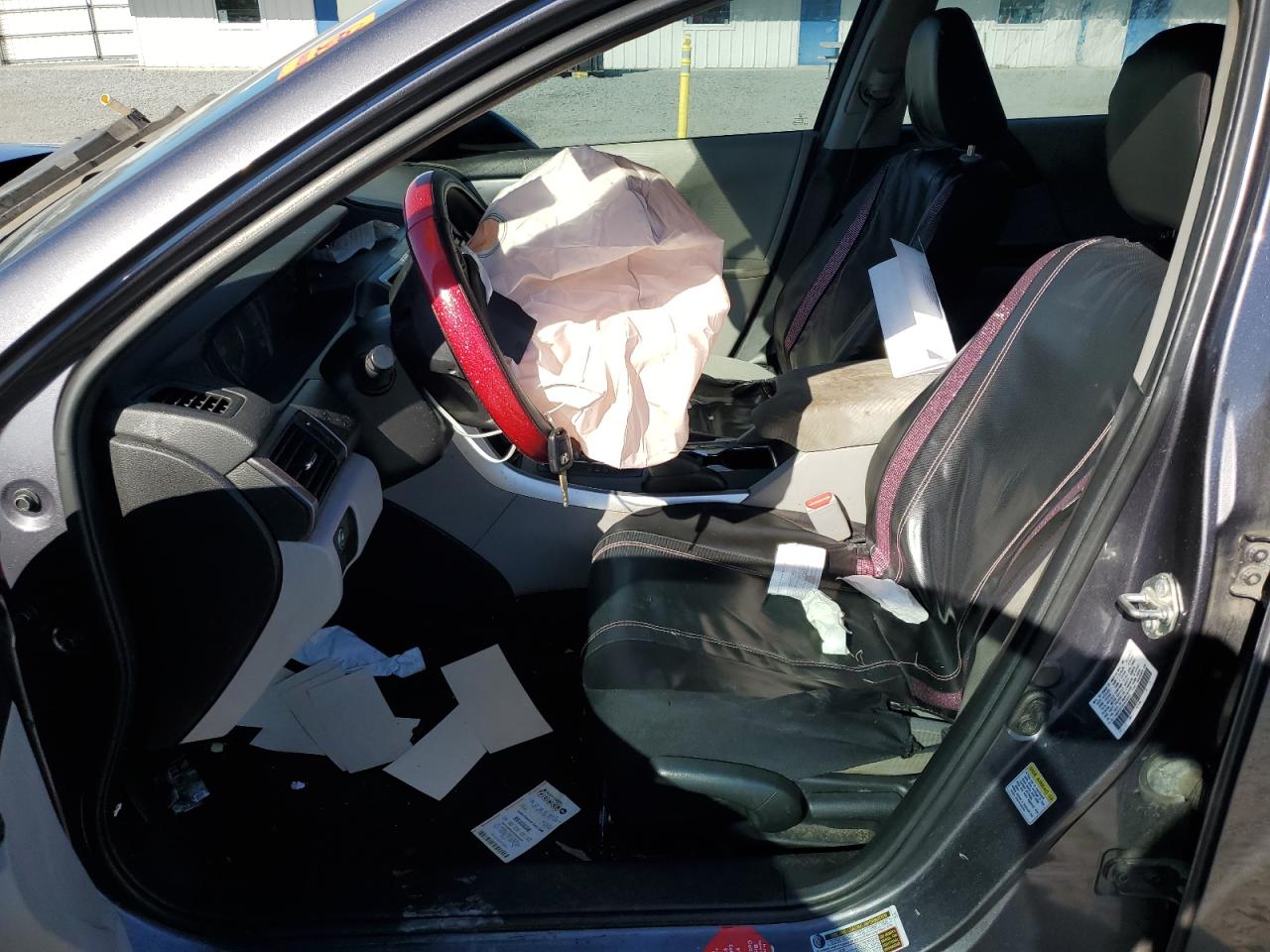 2015 Honda Accord VIN 1HGCR2F34FA009255 Copart auction photo, front end / rear end damage thumbnail 7