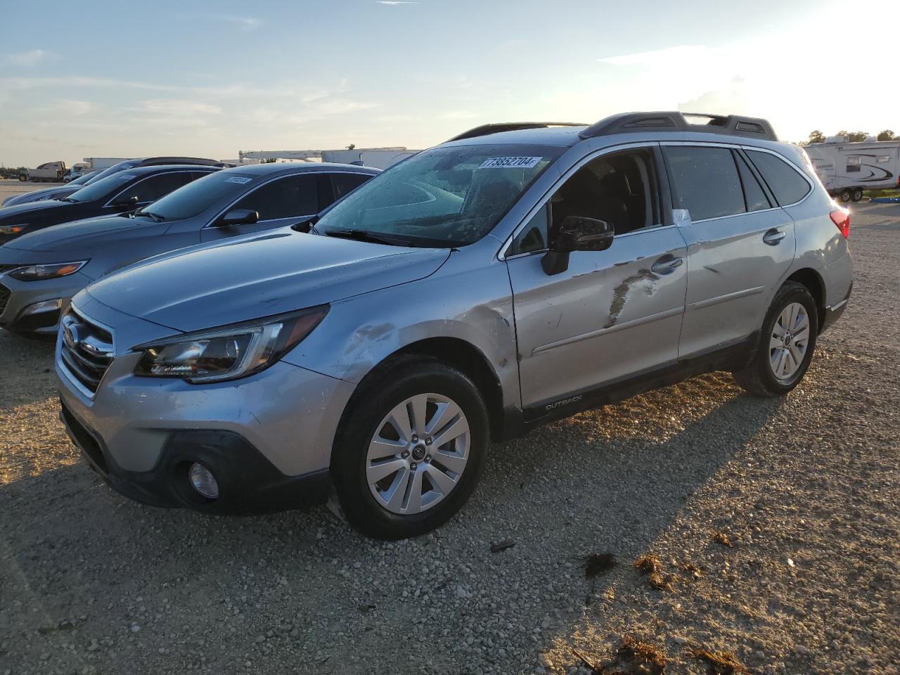 2019 Subaru Outback VIN 4S4BSAHC7K3312241 Copart auction photo, water/flood damage thumbnail 2