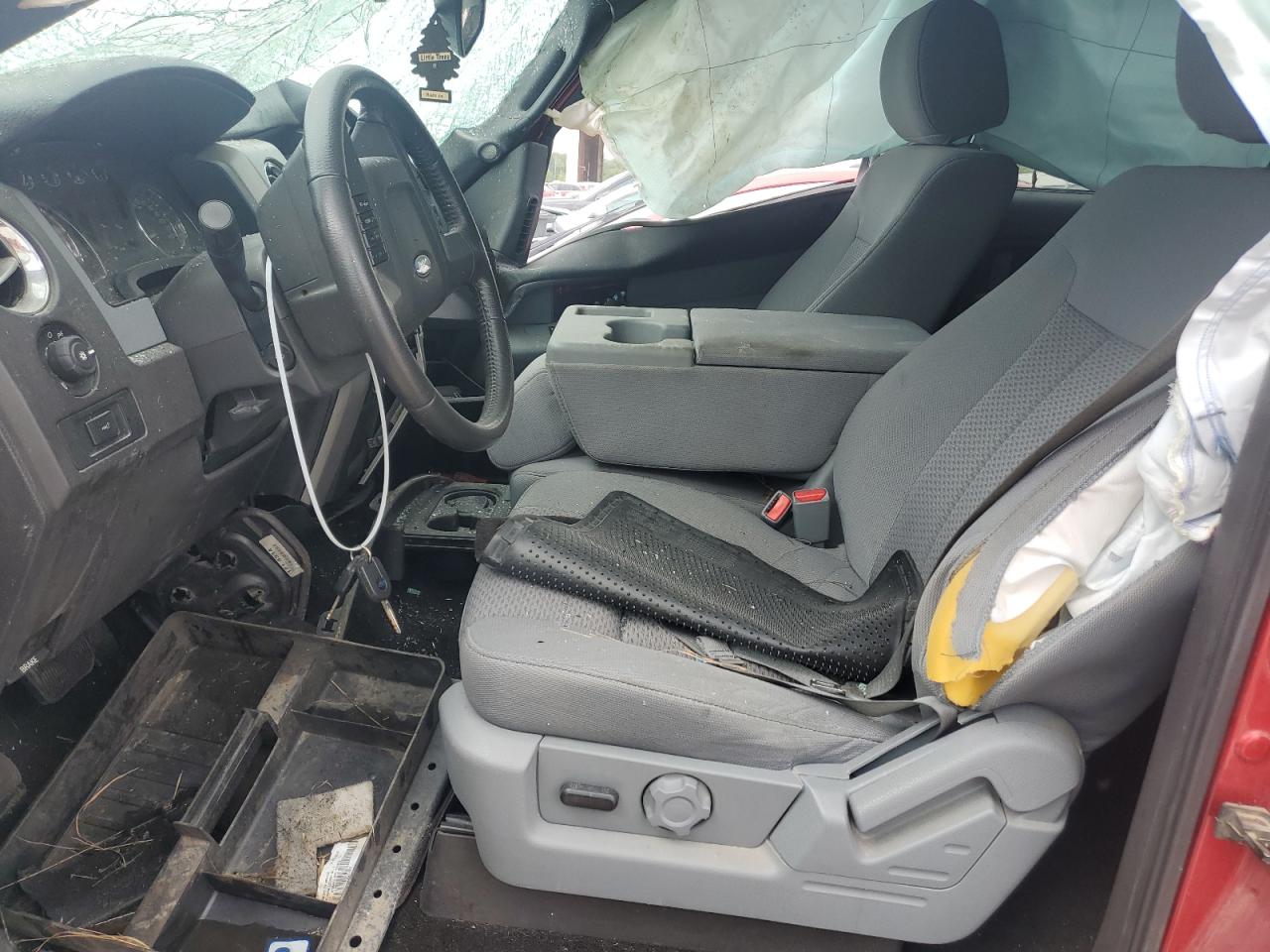 2012 Ford F-150 VIN 1FTFW1EF7CKE06166 Copart auction photo, all over damage thumbnail 7