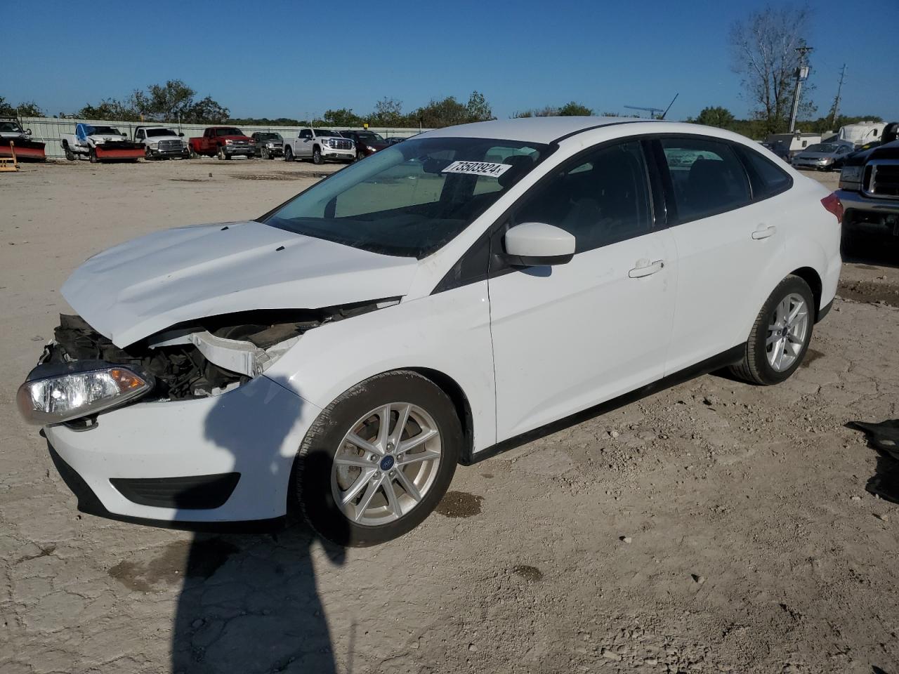 2018 Ford Focus VIN 1FADP3F25JL212471