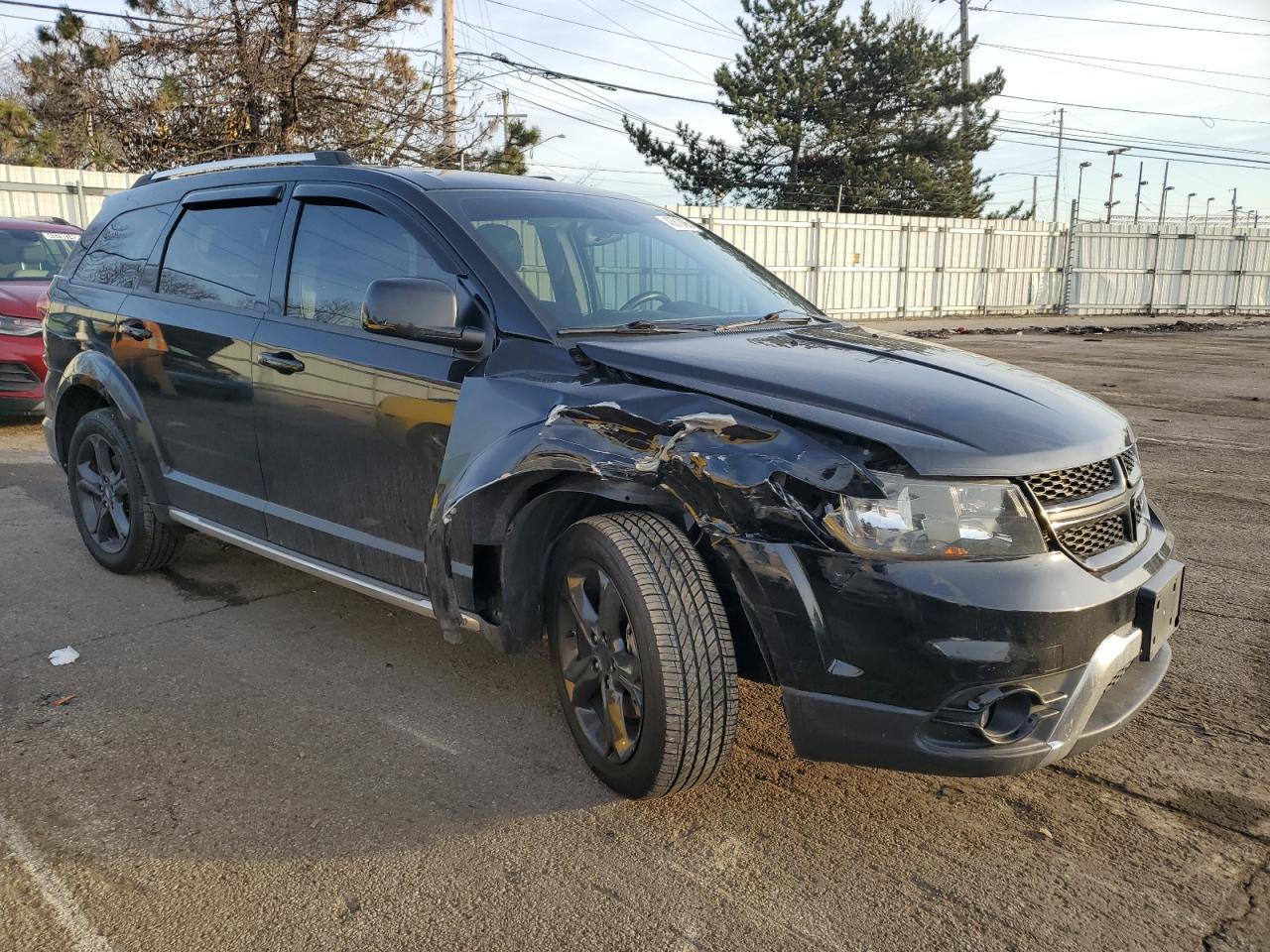 2019 Dodge Journey VIN 3C4PDDGG4KT720419 Copart auction photo, front end damage thumbnail 4