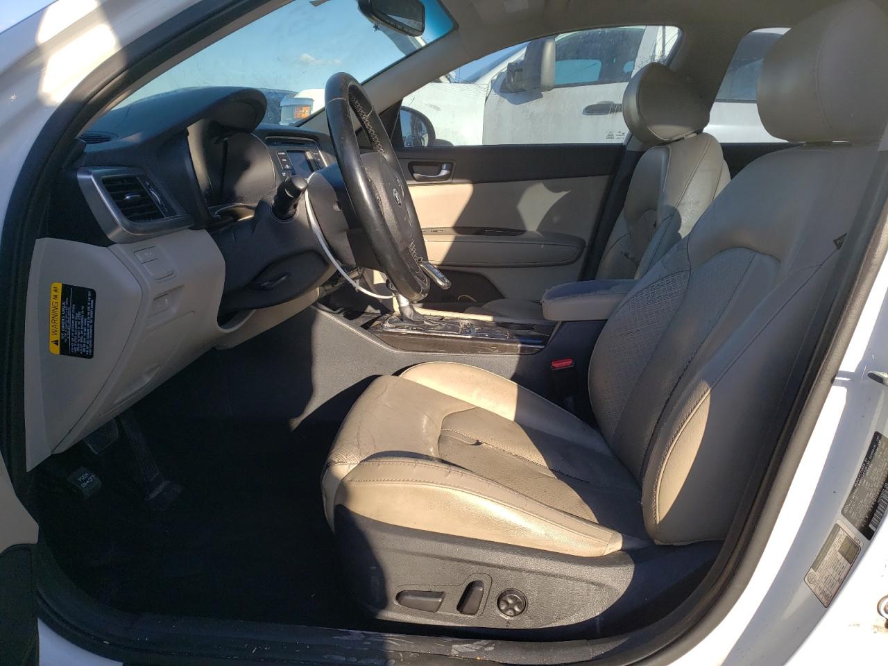 2016 KIA Optima VIN 5XXGU4L34GG080315 Copart auction photo, side damage thumbnail 7