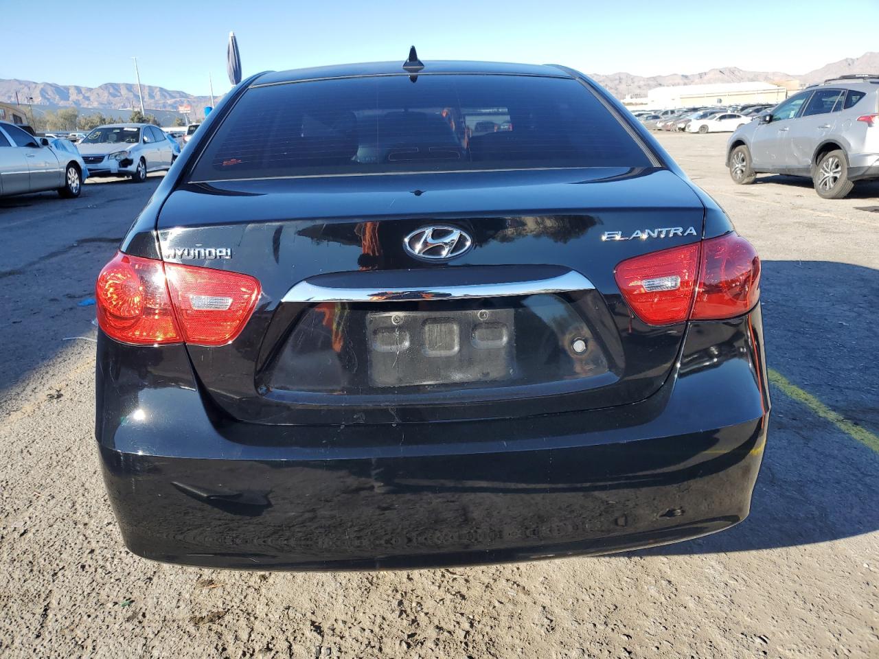 2010 Hyundai Elantra VIN KMHDU4AD9AU116723 Copart auction photo, front end damage thumbnail 6