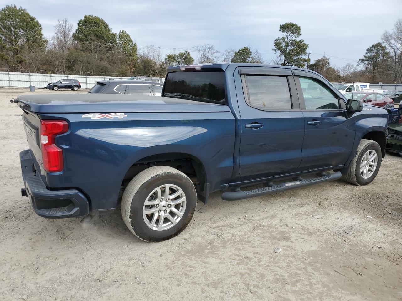 2020 Chevrolet Silverado VIN 3GCUYEED1LG294303 Copart auction photo, all over damage thumbnail 3