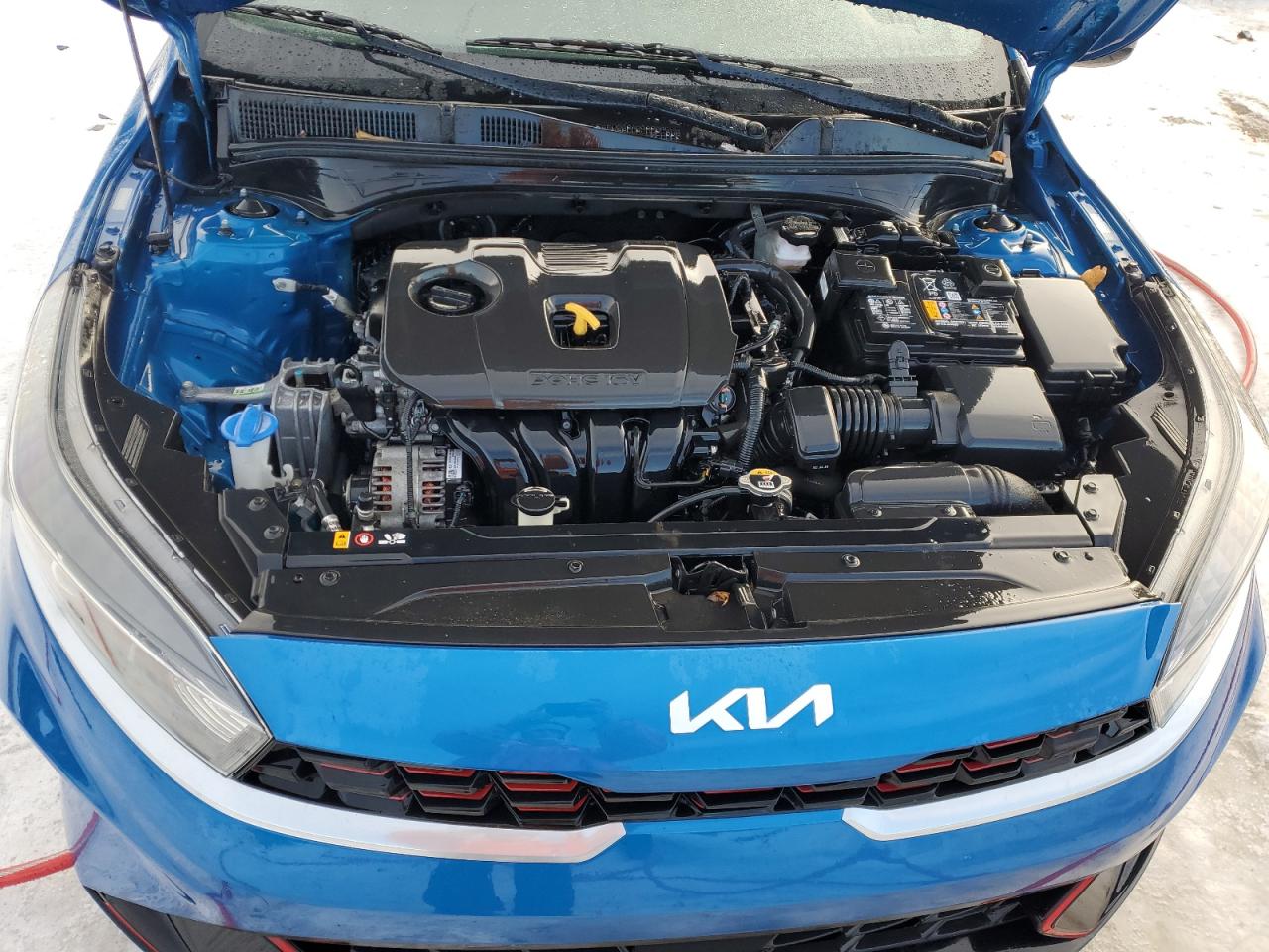 2023 KIA Forte VIN 3KPF54AD7PE525045 Copart auction photo, side / front end damage thumbnail 11