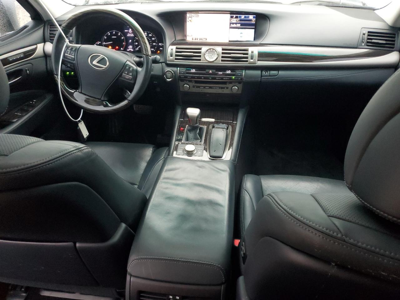 2015 Lexus LS VIN JTHBL5EF2F5137185 Copart auction photo, rear end damage thumbnail 8
