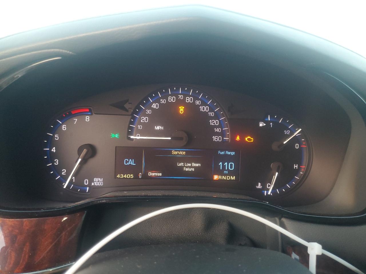 2015 Cadillac CTS VIN 1G6AR5S39F0114072 Copart auction photo, front end damage thumbnail 9