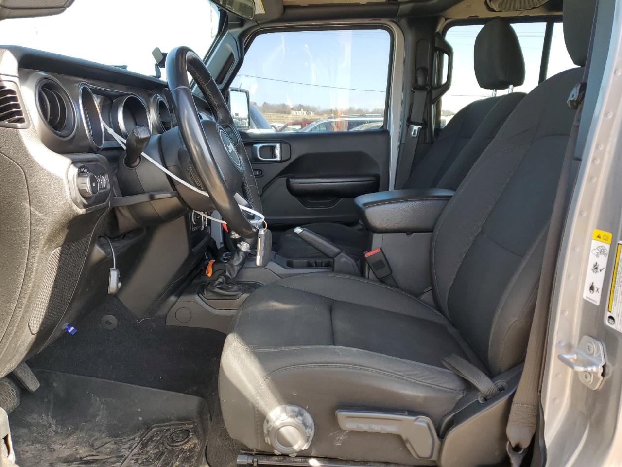 2019 Jeep Wrangler VIN 1C4HJXDN8KW588938 Copart auction photo, front end / rear end damage thumbnail 7