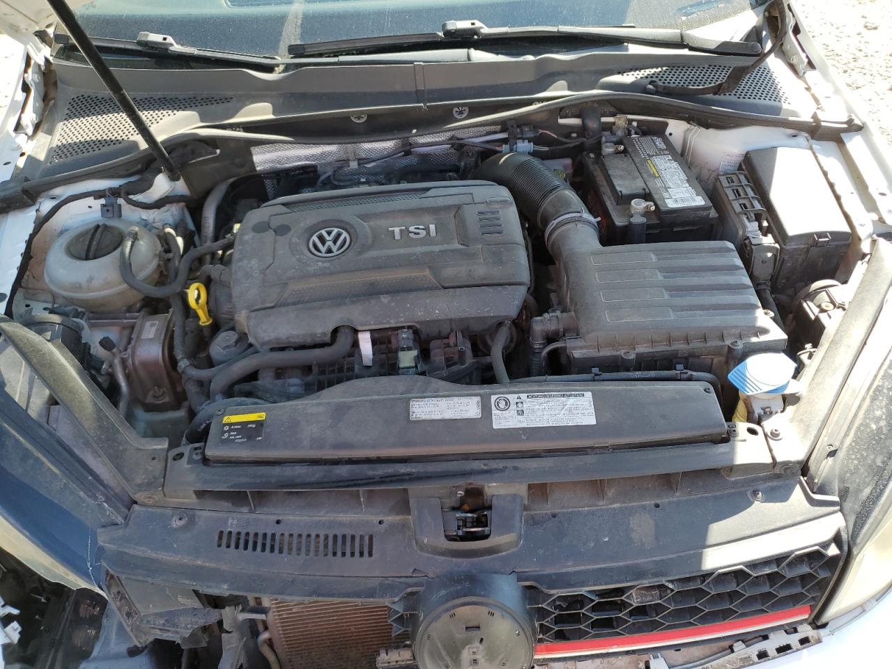 2015 Volkswagen GTI VIN 3VW4T7AU2FM008901 Copart auction photo, front end / rear end damage thumbnail 12