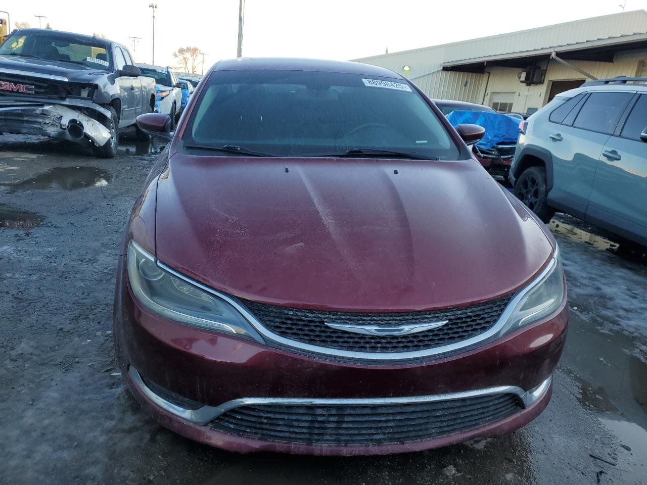 2015 Chrysler 200 VIN 1C3CCCAB4FN732976 Copart auction photo, undercarriage damage thumbnail 5