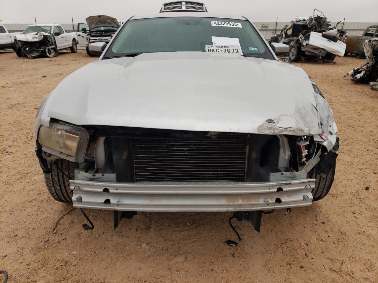 2010 Ford Mustang VIN 1ZVBP8AN4A5156377 Copart auction photo, all over damage thumbnail 5